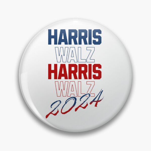 Item preview, Harris, Walz 2024 designed and sold by Ridingondaydrea.