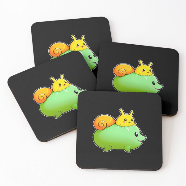Item preview, Cute cartoon slug with a friend designed and sold by artwaves.