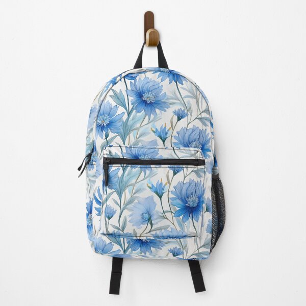 Item preview, Cornflower Floral Pattern designed and sold by 100Sunsets.
