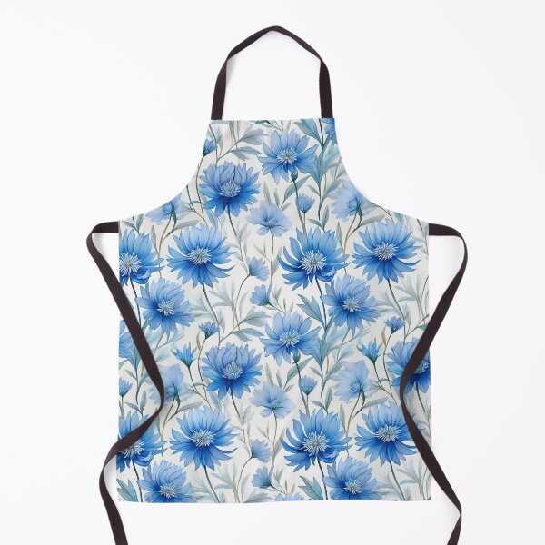 Item preview, Cornflower Floral Pattern designed and sold by 100Sunsets.
