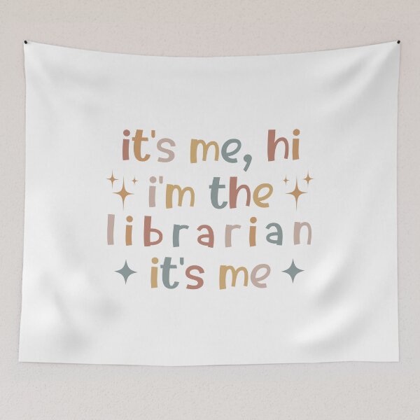 Item preview, It's Me Hi I'm The Librarian It's Me, Funny designed and sold by faridman.
