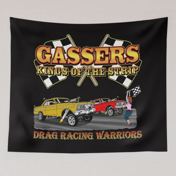 Item preview, 1960-1965 Nostalgic Gasser Drag Strip Race Cars  designed and sold by thet-shirtman.