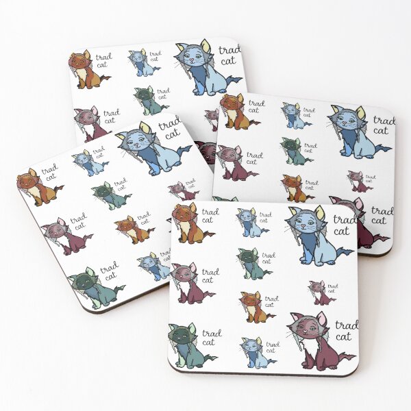 Item preview, Trad Cats designed and sold by AmanitaCrafts.