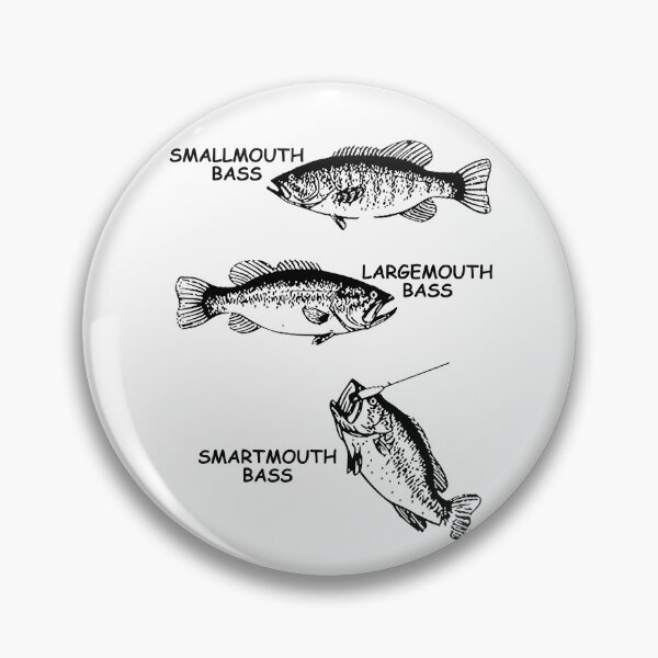 Item preview, Bass Fish Identification   designed and sold by TheLeeryLeaf.