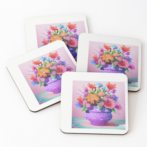 Item preview,  Vibrant Floral Vase - A Bouquet of Beauty designed and sold by NAB  design.