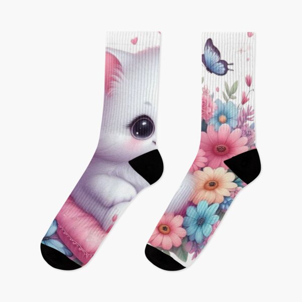 Item preview, White Cute Cat designed and sold by WorlDigitalArts.
