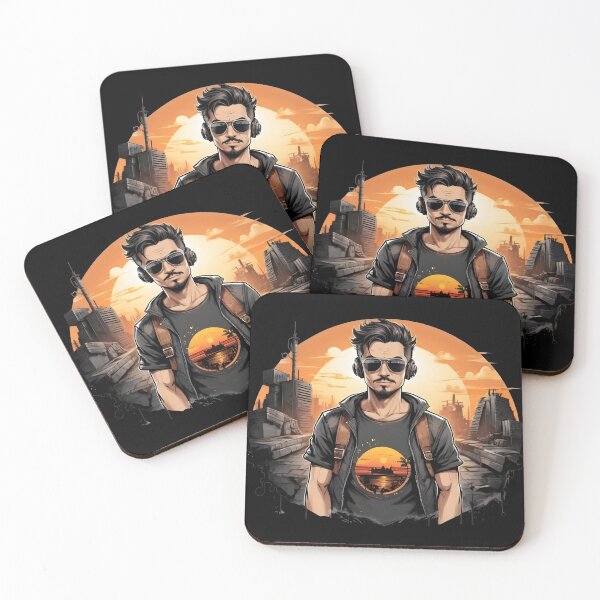 Item preview, Retro Gamer with Sunglasses designed and sold by Mechanical-Artt.