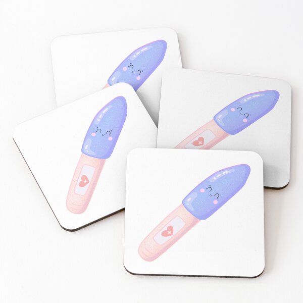 Item preview, Pregnancy Test Positive Kawaii Style  designed and sold by ZayamiArt.