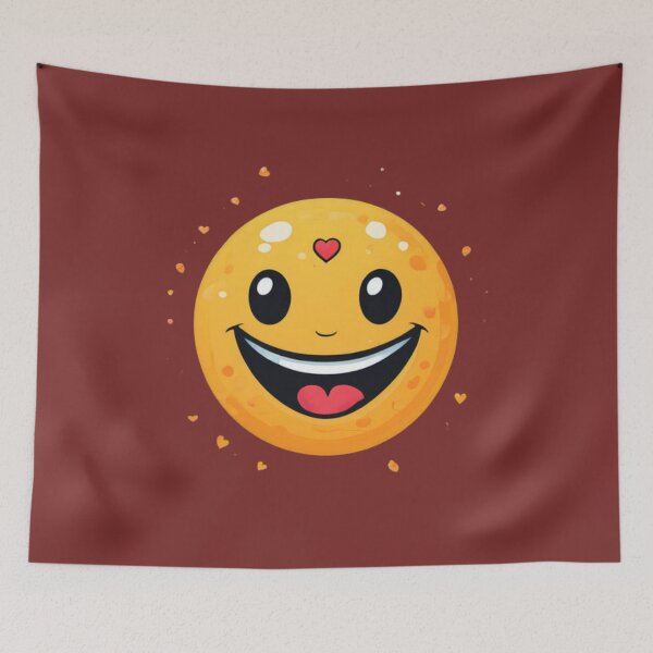 Item preview, Heart Happy Face designed and sold by Planetporridge.