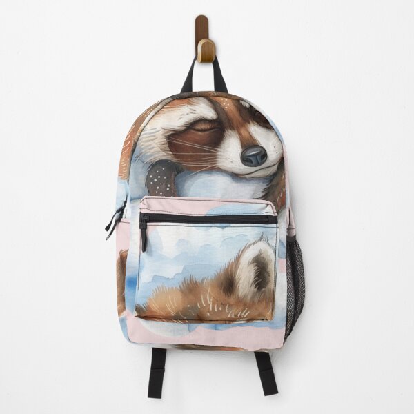 Item preview, Sleeping Animals on Clouds - Raccoon designed and sold by GiraffeCreative.