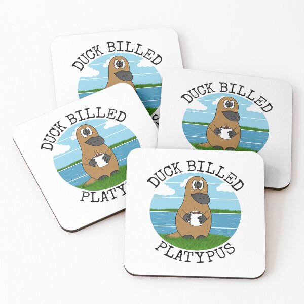 Item preview, Duck Billed Platypus Tea Australia Funny designed and sold by doodlerob.