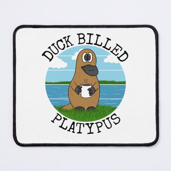 Item preview, Duck Billed Platypus Tea Australia Funny designed and sold by doodlerob.