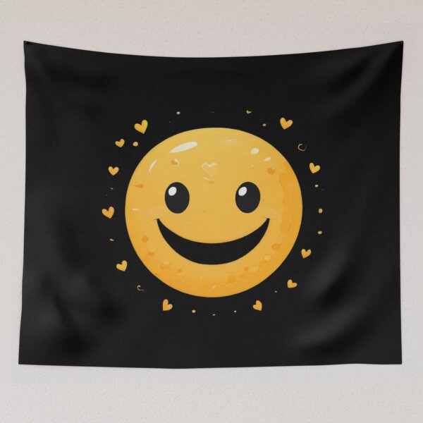 Item preview, Heart Happy Face Design designed and sold by Planetporridge.