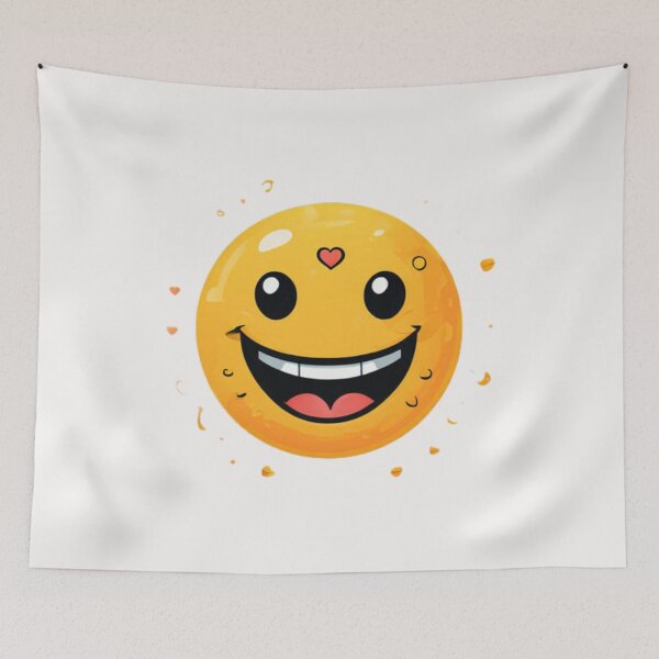 Item preview, Heart Smiley Face Artwork designed and sold by Planetporridge.