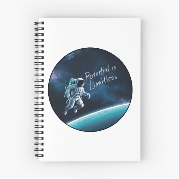 Item preview, Potential is Limitless: Astronaut in Space designed and sold by RvinJo8.