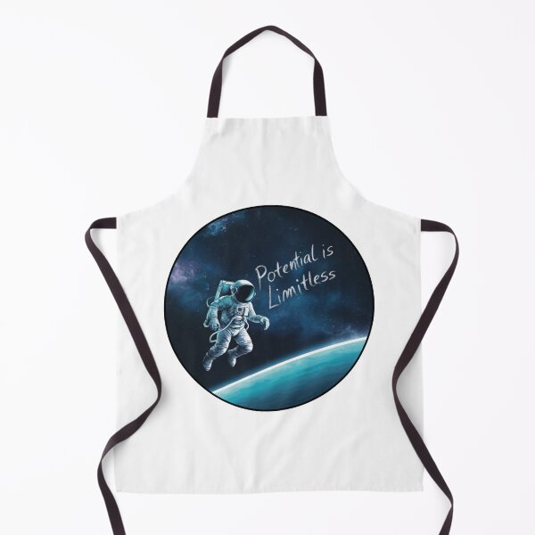 Item preview, Potential is Limitless: Astronaut in Space designed and sold by RvinJo8.