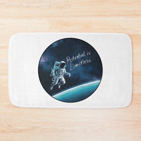 Item preview, Potential is Limitless: Astronaut in Space designed and sold by RvinJo8.