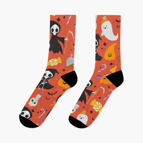 Artikelvorschau, Niedliches Halloween-Muster – entzückendes, gruseliges Design entworfen und verkauft von Gemma A Summers.