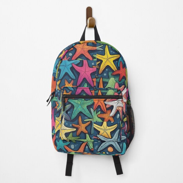 Item preview, lots of colorful starfish designed and sold by OxiSkor.