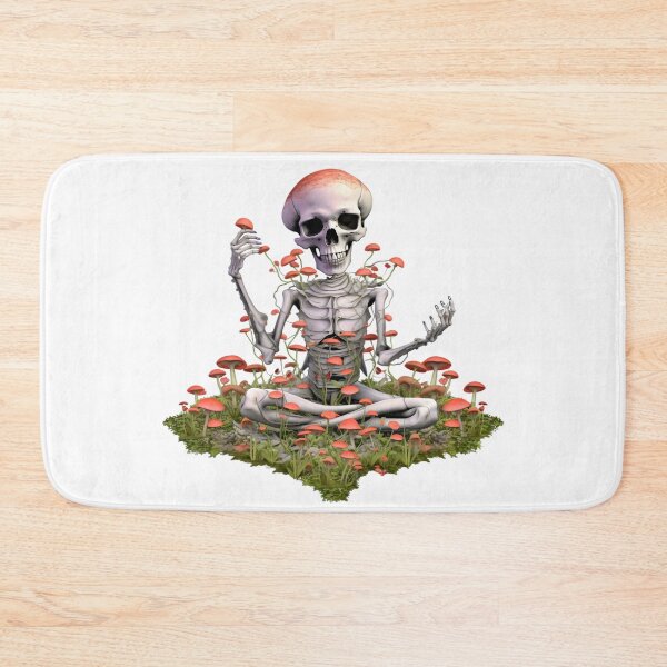 Item preview, Mushroom skeleton- moss Halloween  designed and sold by cocomelon168.