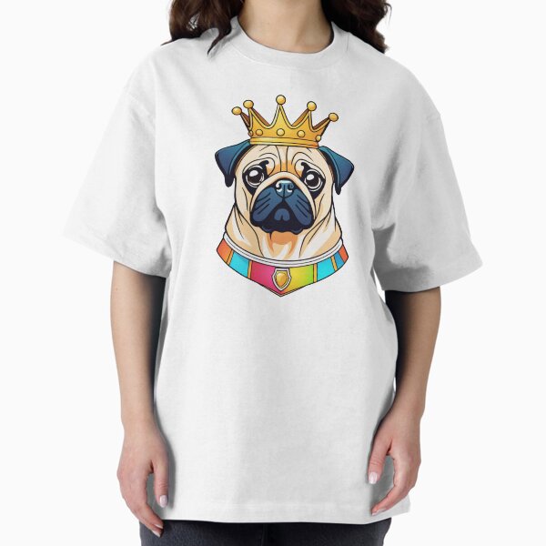 Item preview, "The crowned ones" - Pug designed and sold by VariousGoodies.