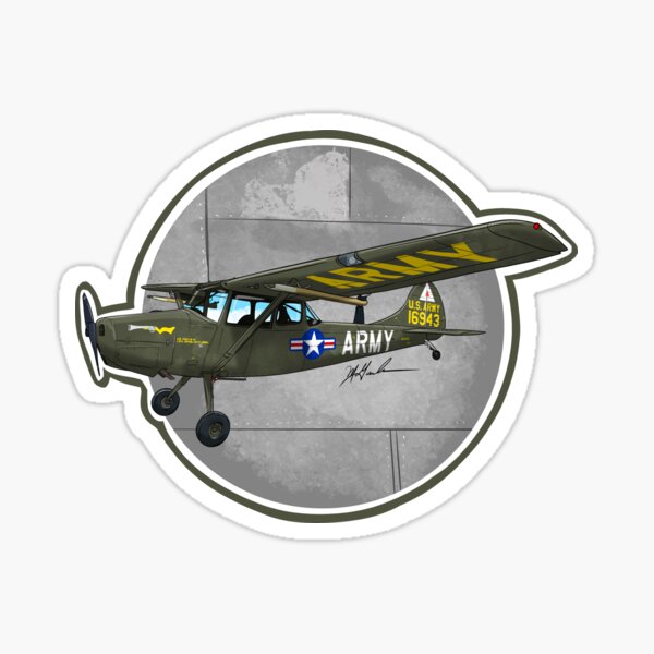Vista previa del artículo con la obra «Cessna 1a Pájaro Perro Pájaro De Guerra», diseñado y vendido por Michael Garber.