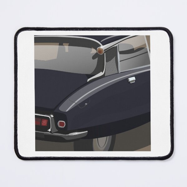 Item preview, Elegant  French Classic Retro Car Andre DS ID Flying Saucer Déesse Goddess - Dark Aubergine designed and sold by Steve Kidd Art.