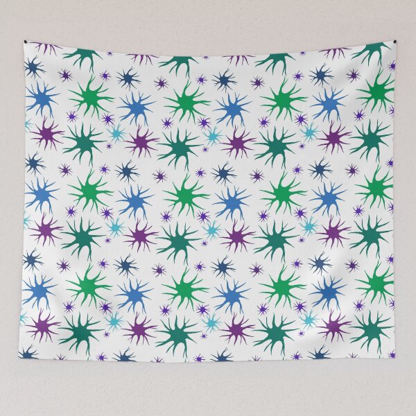 Item preview, Astrocytes - a field of delights designed and sold by Laura Bundesen.