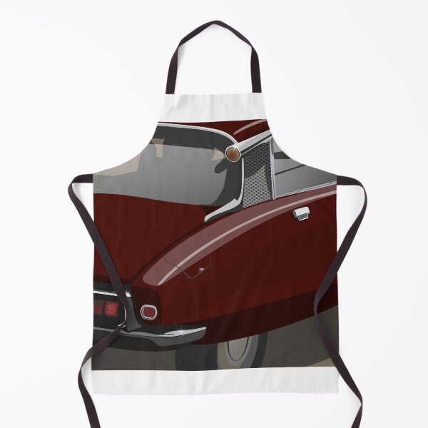 Item preview, Elegant French Classic Retro Car Andre DS ID Flying Saucer Déesse Goddess - Dark Maroon designed and sold by Steve Kidd Art.
