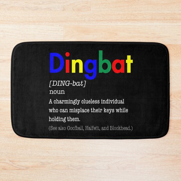 Item preview, Dingbat Definition Colorful Text Design designed and sold by Text2tee.