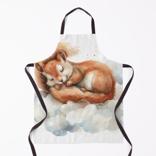 Item preview, Sleeping Animals on Clouds - Squirrel designed and sold by GiraffeCreative.