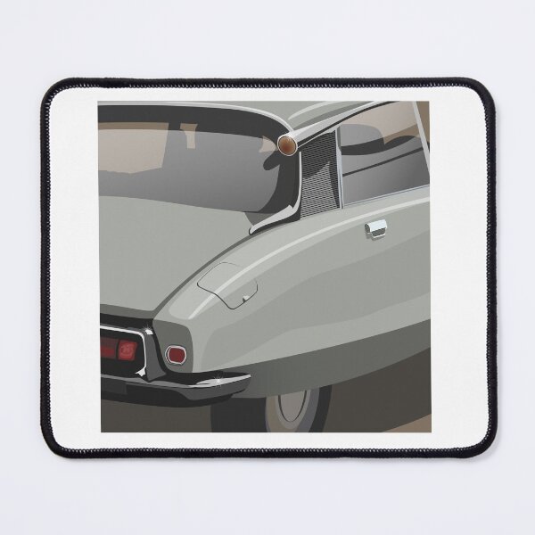 Item preview, Elegant  French Classic Retro Car Andre DS ID Flying Saucer Déesse Goddess - Grey designed and sold by Steve Kidd Art.
