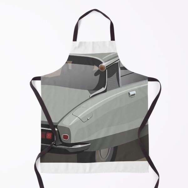 Item preview, Elegant French Classic Retro Car Andre DS ID Flying Saucer Déesse Goddess - Grey designed and sold by Steve Kidd Art.