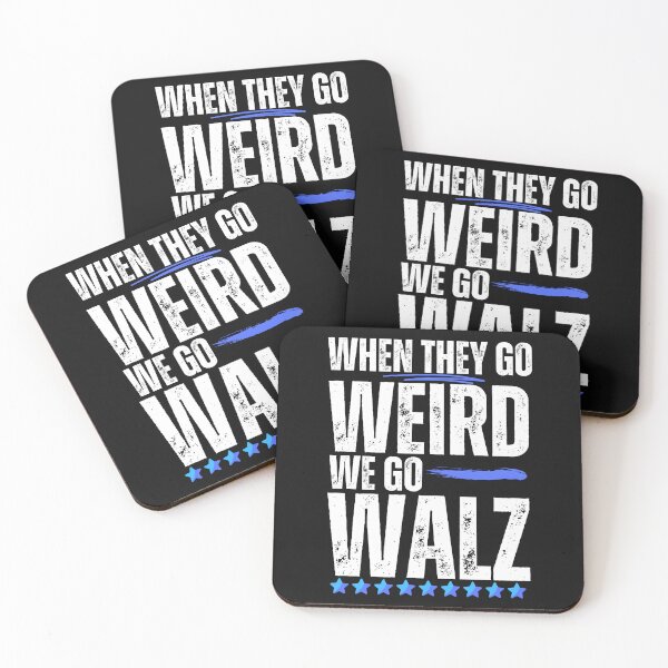 Item preview, When They Go Weird We Go Walz 2024 Save Democracy Political Design designed and sold by EarthArtDesigns.