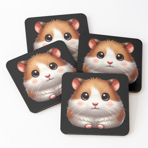 Item preview, Adorable Fluffy Hamster designed and sold by TeslaSt0re.
