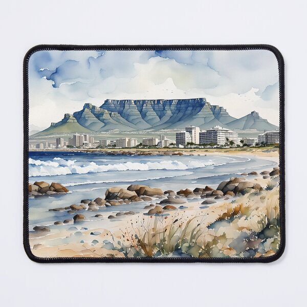 Item preview, Table Mountain & Cape Town from Bloubergstrand, South Africa designed and sold by Country-Artist.