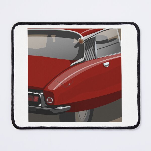 Item preview, Elegant  French Classic Retro Car Andre DS ID Flying Saucer Déesse Goddess - Maroon designed and sold by Steve Kidd Art.