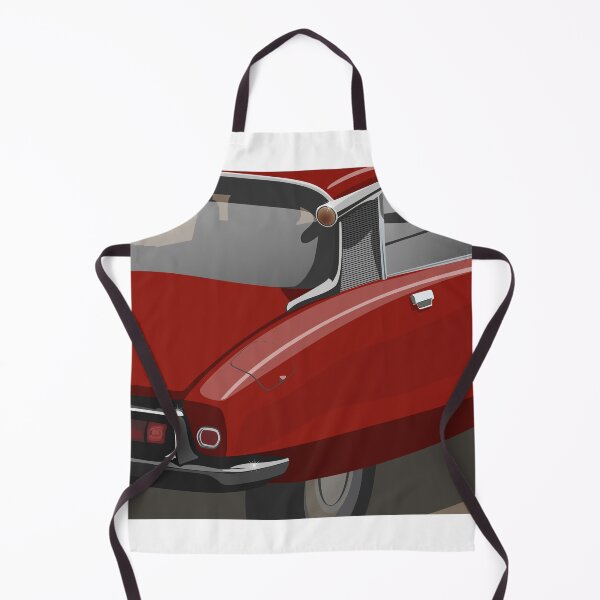 Item preview, Elegant French Classic Retro Car Andre DS ID Flying Saucer Déesse Goddess - Maroon designed and sold by Steve Kidd Art.