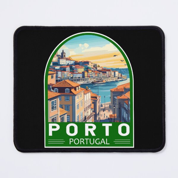Item preview, Porto Portugal Travel Art Emblem designed and sold by KrisSidDesigns.