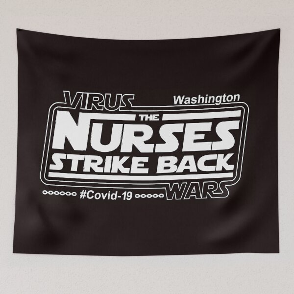 Item preview, Washington Virus The Nurses Strike Back #Covid-19 Wars designed and sold by deoloiseol.