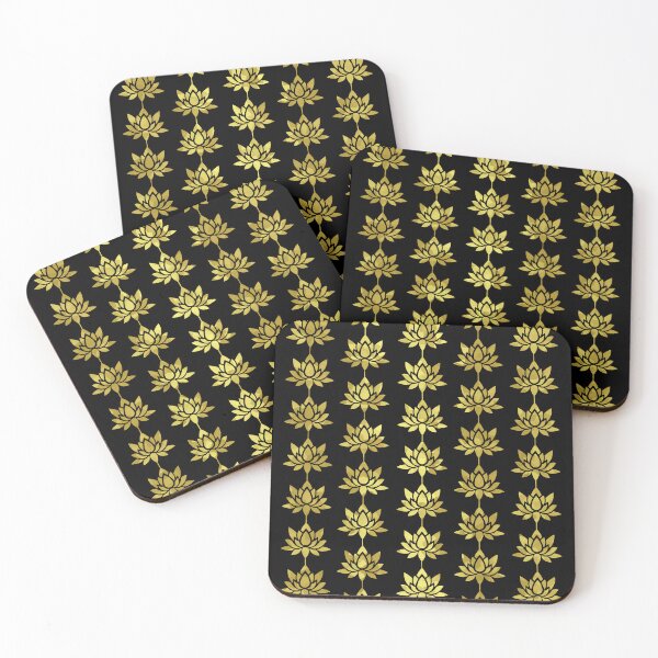 Item preview, Gold Lotus Flower designed and sold by Sartoris Art.