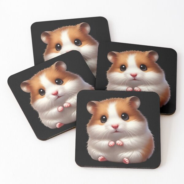 Item preview, Cute Adorable Fluffy Hamster designed and sold by TeslaSt0re.