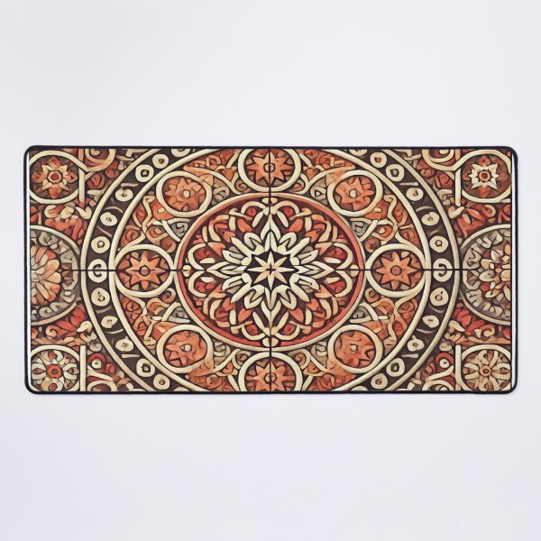 Item preview, Zellige with Warm Colors designed and sold by FAONIM.