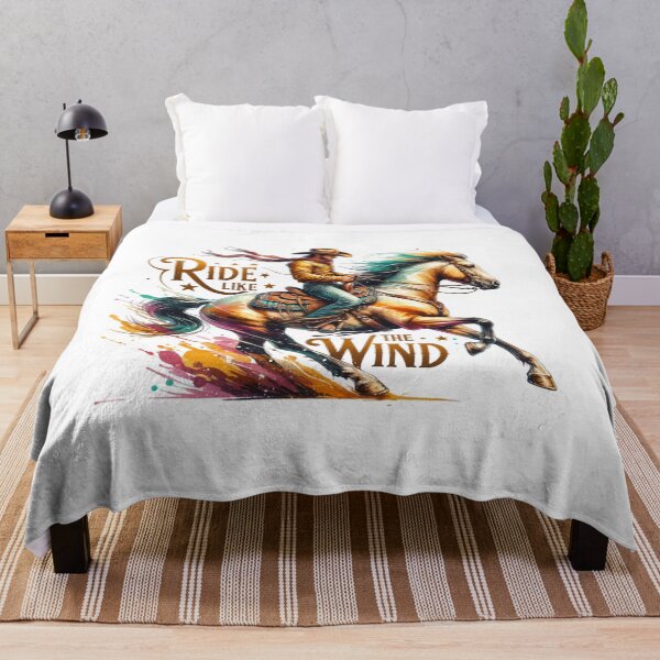 Item preview, ✨Ride Like the Wind – Cowboy Riding Horse Design for Apparel, Mugs, Stickers & More designed and sold by artedigital99.