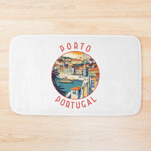 Item preview, Porto Portugal Retro Distressed Circle designed and sold by KrisSidDesigns.