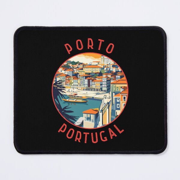 Item preview, Porto Portugal Retro Distressed Circle designed and sold by KrisSidDesigns.