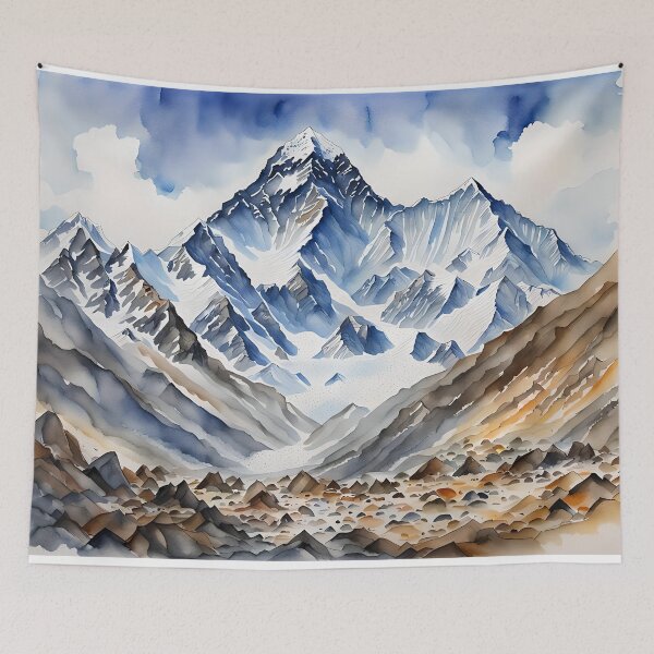 Item preview, The Majestic Mount Everest in The Himalayas designed and sold by Country-Artist.