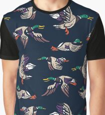 Male Mallard ducks Graphic T-Shirt