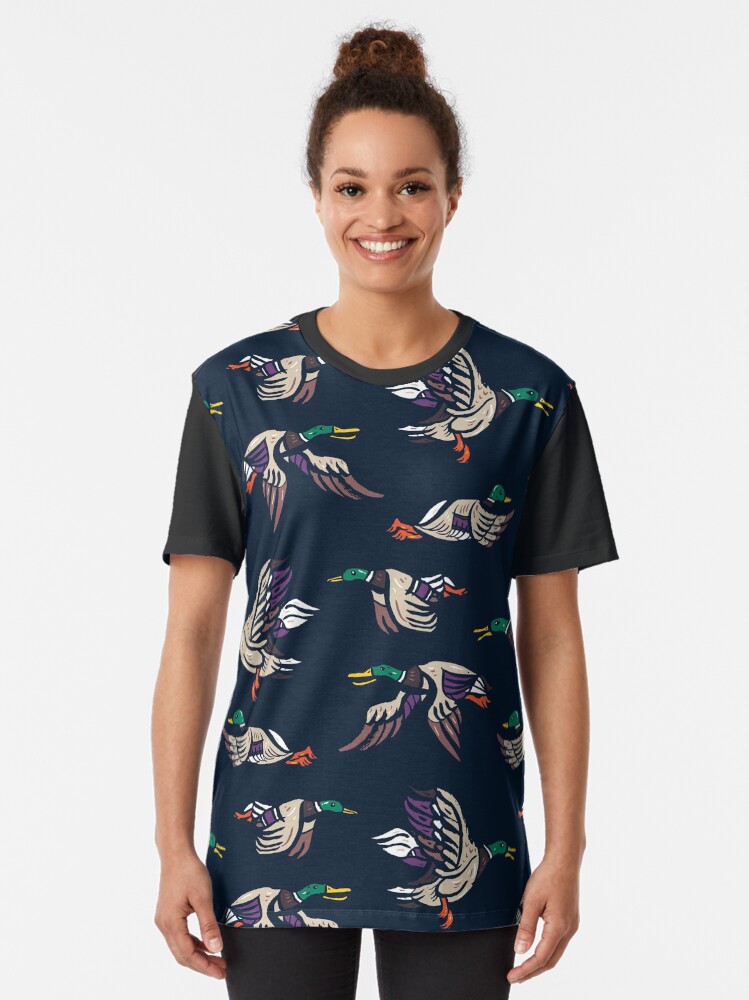 “Male Mallard ducks” T-shirt by nokhookdesign | Redbubble