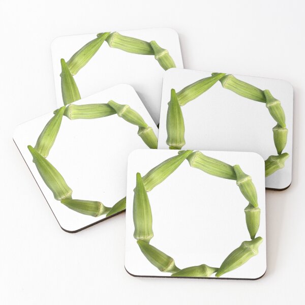 Item preview, Okra Pods - Letter O is for Okra, yummy slimy food designed and sold by EveryDayDabble.